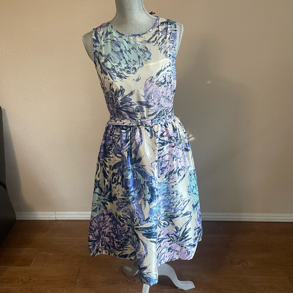 Floral Sleeveless Dress